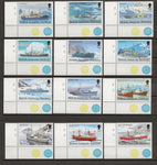 BRITISH ANTARCTIC TERRITORY 1993 SG 218/29 MNH Cat £60