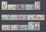 CAYMAN ISLANDS 1962/64 SG 165/79 MNH Cat £95