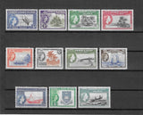 GILBERT AND ELLICE ISLANDS 1956 SG 64/75 MNH Cat £80