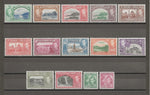 TRINIDAD & TOBAGO 1938/44 SG 246/56 MNH Cat £130