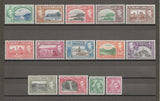 TRINIDAD & TOBAGO 1938/44 SG 246/56 MNH Cat £130