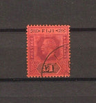 FIJI 1912/23 SG 137a USED Cat £325