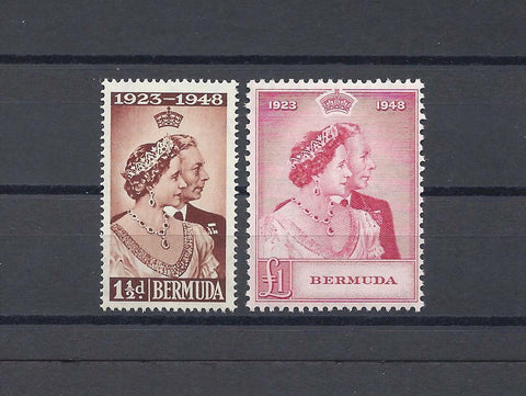 BERMUDA 1948 SG 125/6 MNH Cat £45.30