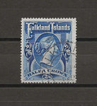 FALKLAND ISLANDS 1898 SG 41 USED Cat £275