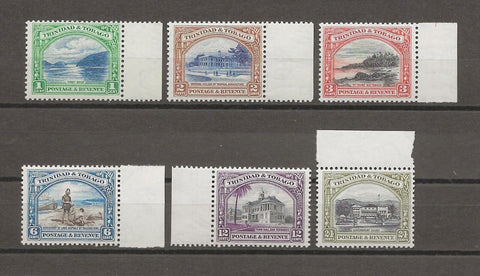 TRINIDAD & TOBAGO 1935/37 SG 230a/36a MNH Cat £80.50