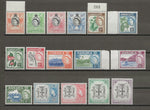 JAMAICA 1956/58 SG 159/74 MNH Cat £100