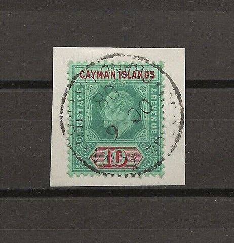 CAYMAN ISLANDS 1907 SG 34 USED Cat £275