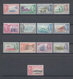 CAYMAN ISLANDS 1950 SG 135/47 MNH Cat £85