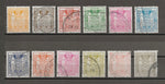 NEW ZEALAND FISCAL 1931/40 SG F169/79, F185 USED Cat £673