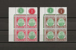 MALAYA/JOHORE 1949/55 SG 146/47 MNH Cat £328