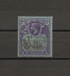 ST HELENA 1922/37 SG 113 USED Cat £3250. CERT