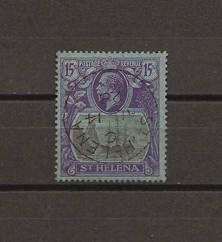 ST HELENA 1922/37 SG 113 USED Cat £3250. CERT