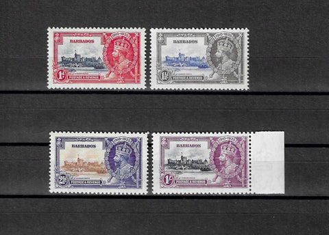 BARBADOS 1935 SG 241/44 MNH £35