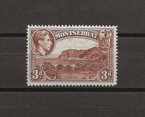 MONTSERRAT 1938/48 SG 106ac MINT Cat £350