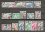 ZANZIBAR 1961 SG 373/88 USED Cat £100