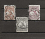 AUSTRALIA 1923/24 SG 73/5 USED Cat £383.75