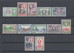 BRITISH HONDURAS 1938 SG 150/61 MNH Cat £225