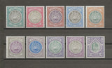 ANTIGUA 1903/07 SG 31/40 MINT Cat £325