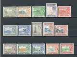 ST CHRISTOPHER NEVIS ANGUILLA 1955/63 SG 106a/118 MNH Cat £95