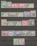 FIJI 1938/55 SG 249/66b MNH Cat £275