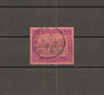 ST KITTS & NEVIS 1923 SG 60 USED Cat £1600. CERT