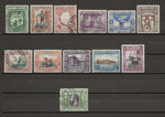 SIERRA LEONE 1933 SG 168/79 USED Cat £785