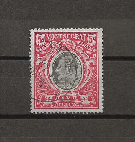 MONTSERRAT 1903 SG 23 USED Cat £225