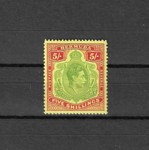 BERMUDA 1938/53 SG 118g MNH £60