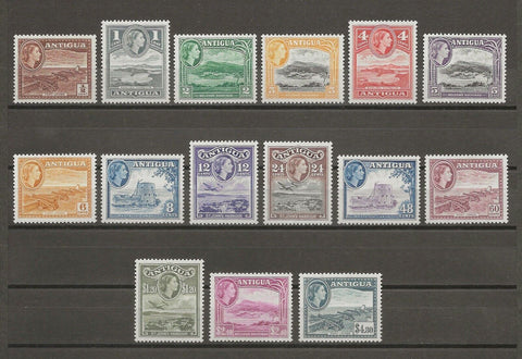 ANTIGUA 1953/62 SG 120a/34 MNH Cat £95