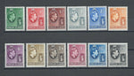 BRITISH VIRGIN ISLANDS 1938/47 SG 110a/21 MNH Cat £75