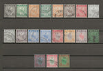 MALAYA/NEGRI SEMBILAN 1935/41 SG 21/39 USED Cat £375