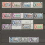 BAHAMAS 1954/63 SG 201/16 MNH Cat £100