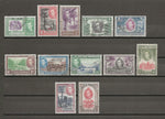 BRITISH HONDURAS 1938/47 SG 150/61 USED Cat £120