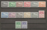 TURKS & CAICOS ISLANDS 1938/45 SG 194/205 MINT Cat £130