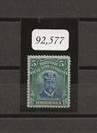 RHODESIA 1913/22 SG 251a MINT Cat £2750 . CERT