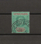 CAYMAN ISLANDS 1907 SG 34 USED Cat £275