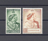 GIBRALTAR 1948 SG 134/135 MNH Cat £61.50