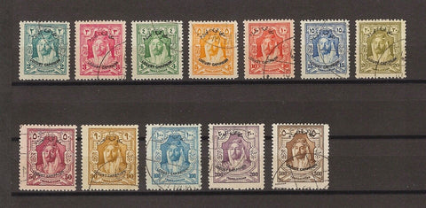 TRANSJORDAN 1930 SG 183/94 USED Cat £400