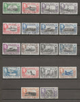 FALKLAND ISLANDS 1938/50 SG 146/63 USED Cat £250