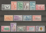 SARAWAK 1950 SG 171/85 MNH Cat £120