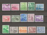 MAURITIUS 1950 SG 276/90 USED Cat £90