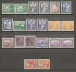 BRITISH GUIANA 1938/52 SG 308a/19 USED Cat £182.50