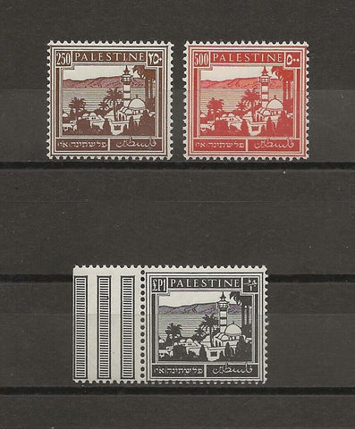 PALESTINE 1942 SG 109/11 MNH Cat £35