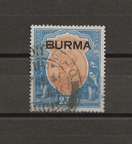 BURMA 1937 SG 18 USED Cat £600