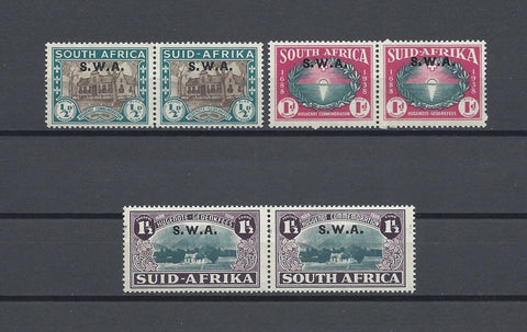 SOUTH WEST AFRICA 1939 SG 111/13 MINT Cat £65