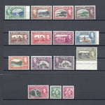 TRINIDAD & TOBAGO 1938/44 SG 246/56, 252c MNH Cat £165