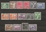 BRITISH GUIANA 1934/51 SG 288/300 USED Cat £180