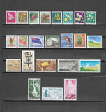 NEW ZEALAND 1960 SG 781/802 MNH Cat £60