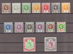 LEEWARD ISLANDS 1954 SG 126/40 MNH Cat £75