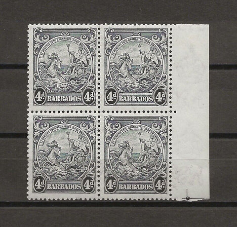 BARBADOS 1938/47 SG 253c MNH Cat £160